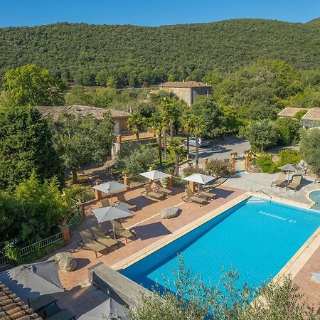 Logis Hotel Restaurant Le Pradinas Anduze Exteriér fotografie
