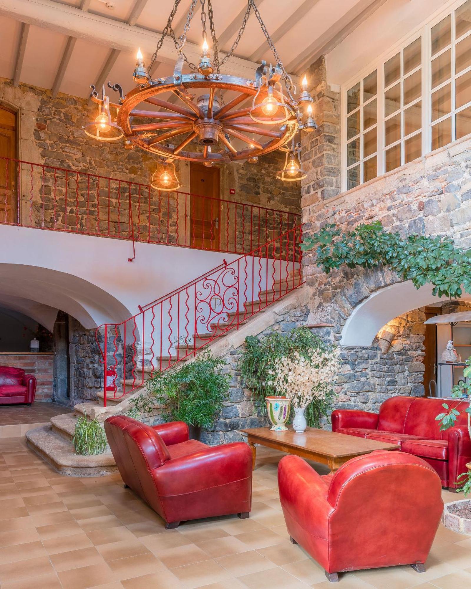 Logis Hotel Restaurant Le Pradinas Anduze Exteriér fotografie