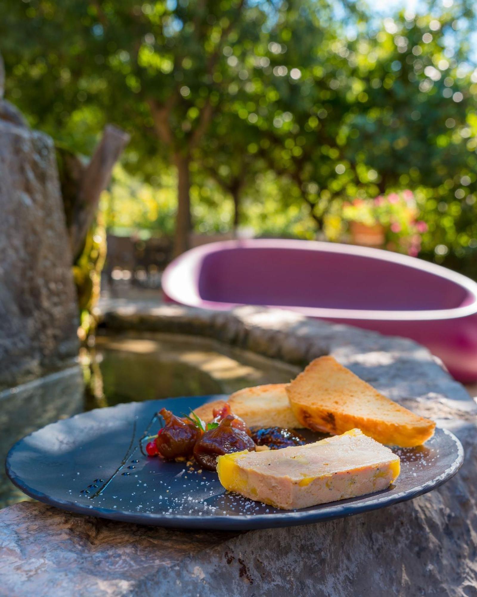 Logis Hotel Restaurant Le Pradinas Anduze Exteriér fotografie