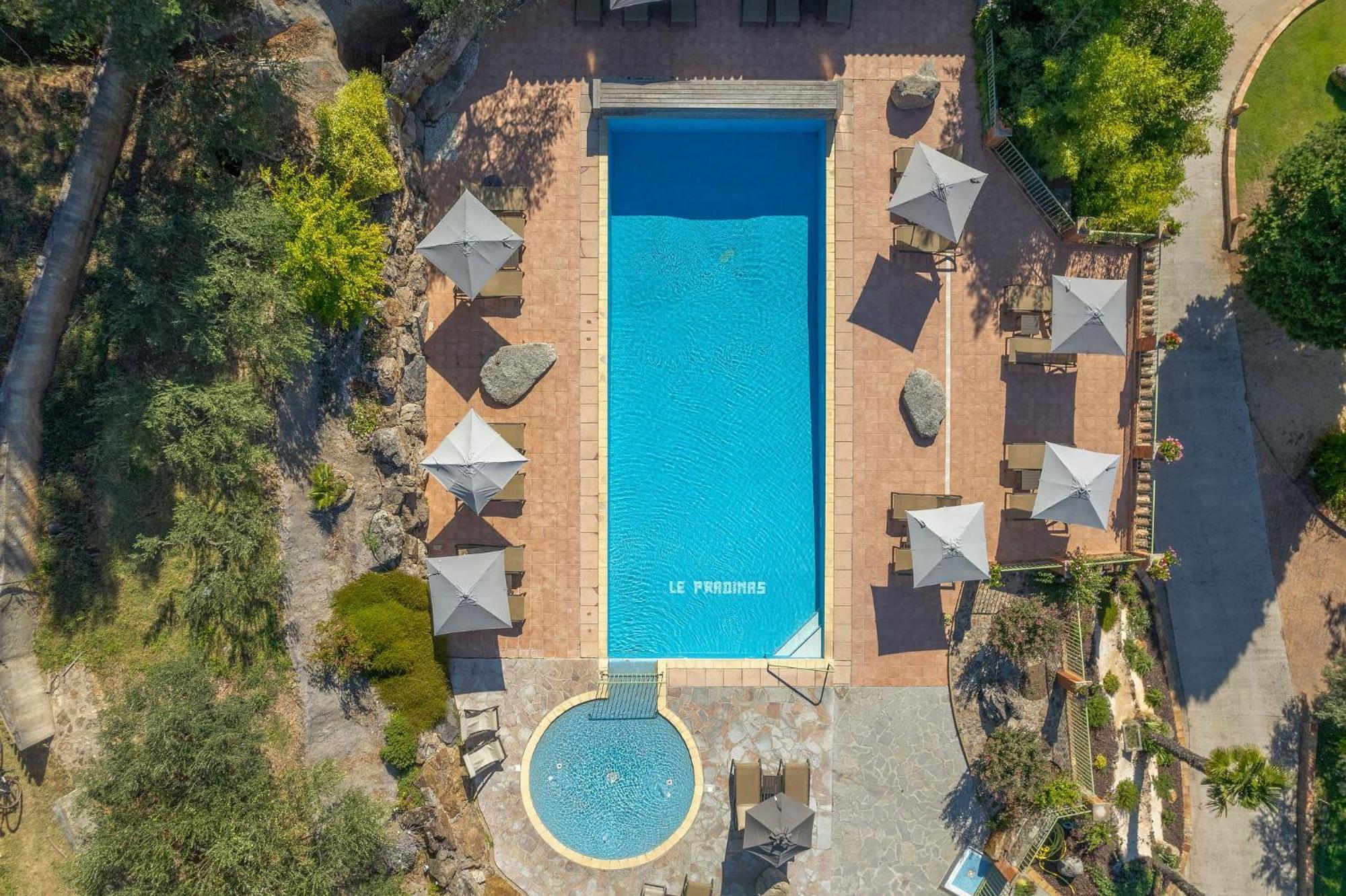 Logis Hotel Restaurant Le Pradinas Anduze Exteriér fotografie