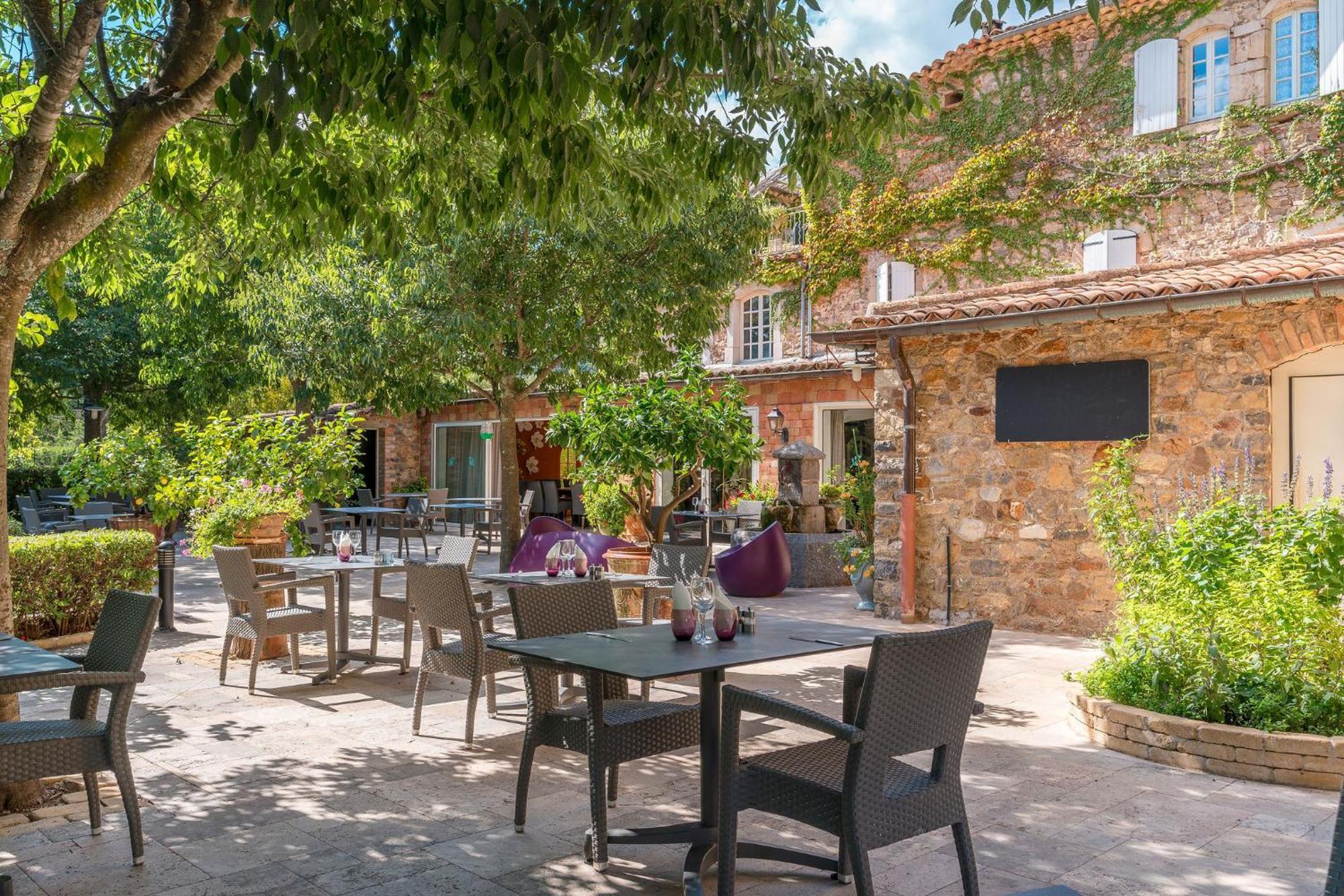 Logis Hotel Restaurant Le Pradinas Anduze Exteriér fotografie